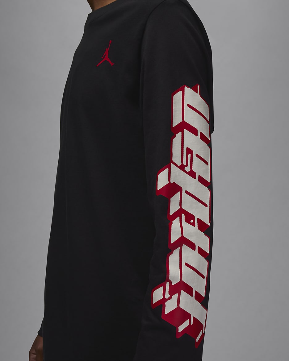 Jordan Brand Men s Long Sleeve T Shirt. Nike ID